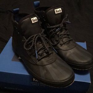 NEW WOMENS KEDS scout boot splash twill